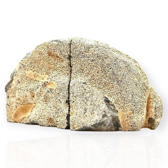 Agate Crystal Bookends Geode Center, Natural Stone, Bookshelf Decor (FM) - Picture 10 of 10
